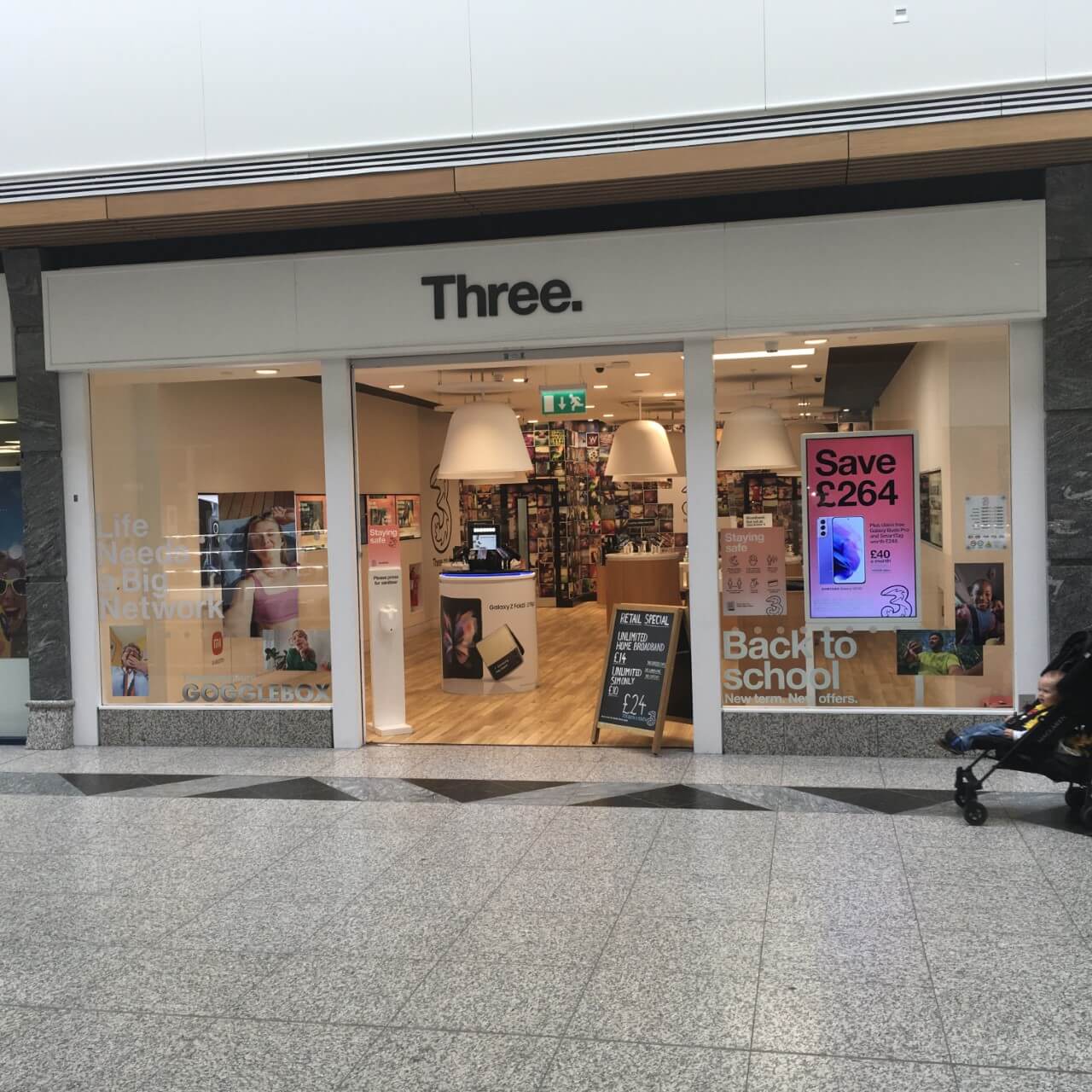 THREE STORE | Gyle Shopping Centre